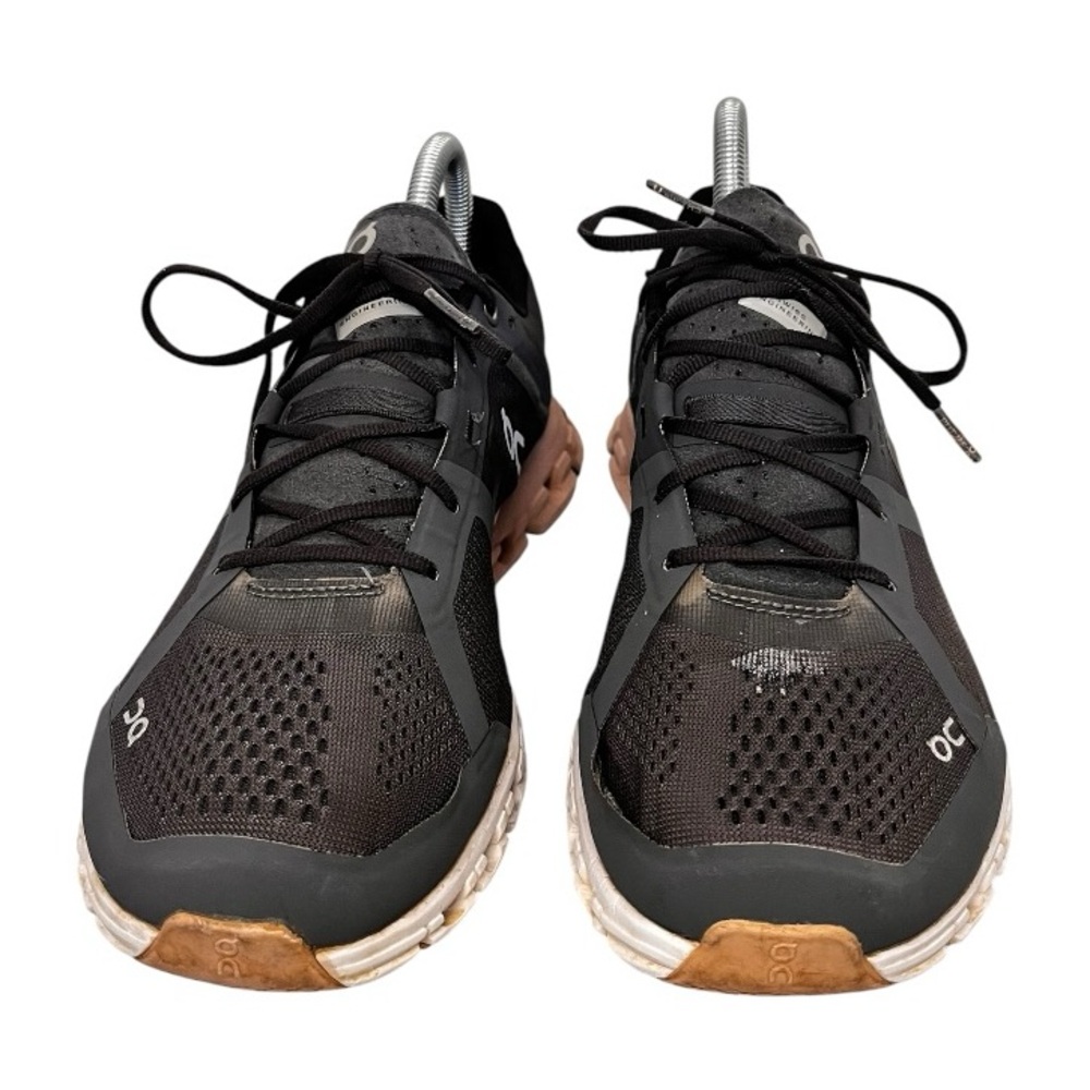 On Cloud | Cloudflow Pink Gray Running Shoes 9 - image 2